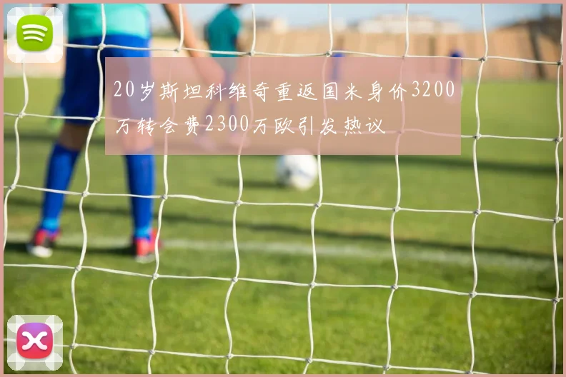 20岁斯坦科维奇重返国米身价3200万转会费2300万欧引发热议